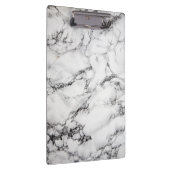 zwart-wit marmeren patroon klembord (Rechts)