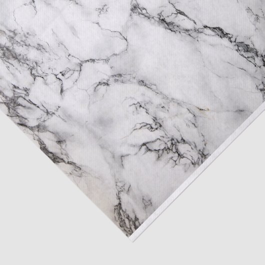 Zwart-wit marmeren steen textuur tissuepapier (Detail)