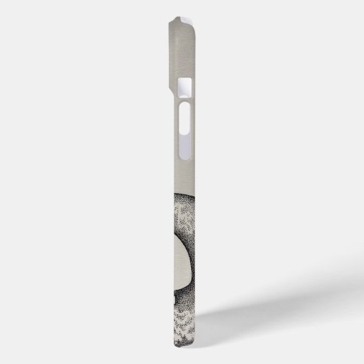 Zwart-wit Martin akoestische gitaar Case-Mate iPhone Case (Achterkant / Links)