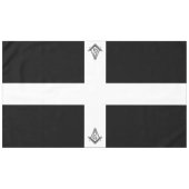 Zwart & Wit Masonic Tafelkleden en Decoraties (Voorkant (Horizontaal))