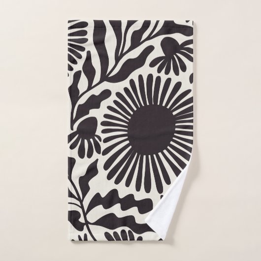 Zwart & Wit Matisse Bad Handdoek (Handdoek)