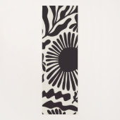 Zwart & Wit Matisse Yogamat (Achterkant)