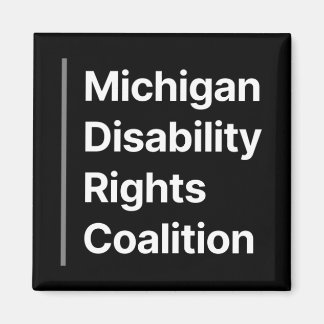 Zwart-wit MDRC-magneet Magneet