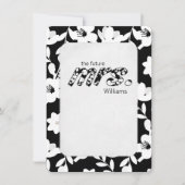 zwart-wit melkpatroon kaart (Voorkant)