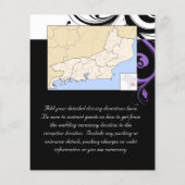 Zwart-wit met Paarse wervelkolom (Achterkant)