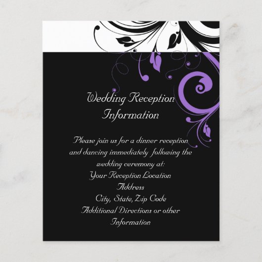 Zwart-wit met Paarse wervelkolom (Voorkant)