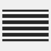 Zwart-wit met streping Green Red Polka Dot Inpakpapier Vel (Voorkant 2)