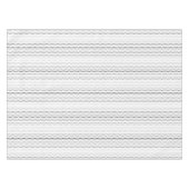 Zwart-wit met verwisselbare achtergrondkleur tafelkleed (Voorkant (Horizontaal))