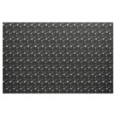 Zwart-wit Meteor Douche Shooting Star Print Stof (Yard (91,4 cm))