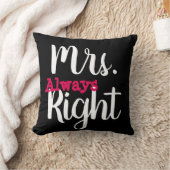 Zwart-wit mevrouw rechts vrouw / Vriendin Kussen (Deken)