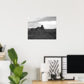 Zwart & Wit Mexicaans Pet Rock Formation 16x20 Poster (Thuiskantoor)