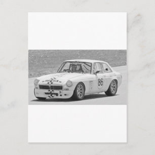 Zwart-wit MG Briefkaart