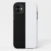 Zwart-wit Midden past dit aan Case-Mate iPhone Case (Achterkant)