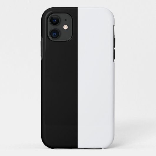 Zwart-wit Midden past dit aan Case-Mate iPhone Case (Achterkant)