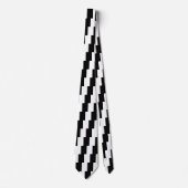 Zwart-wit Midden past dit aan Stropdas (Voorkant)