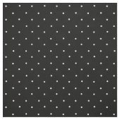 Zwart-wit Mini Polka Dot Pattern Stof (Swatch)