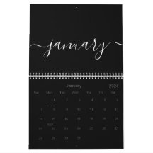 Zwart-wit minimalistisch 2025