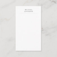 Zwart & Wit Minimalistisch Eenvoudig Modern