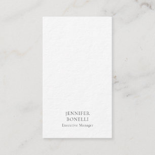 Zwart wit minimalistisch modern luxe trendy visitekaartje