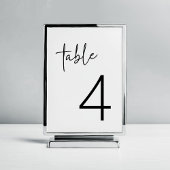 Zwart-wit minimalistisch script Vrijgezellenfeest  Kaart