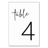 Zwart-wit minimalistisch script Vrijgezellenfeest  Kaart (Voorkant)