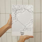 Zwart-wit minimalistisch Tokyo City Poster