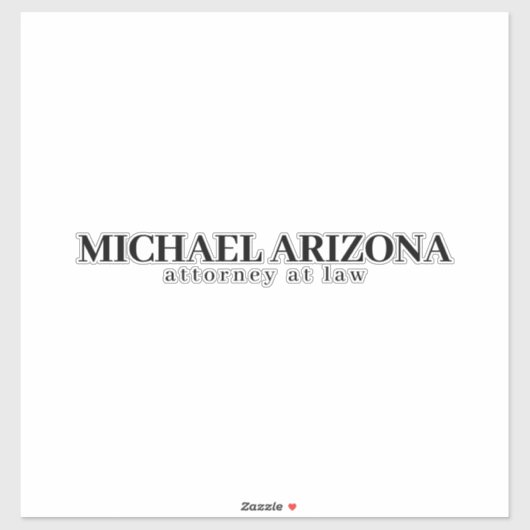 Zwart-wit minimalistische eenvoudige vlakte sticker (Vel)