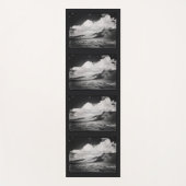 Zwart-wit minimalistische fotografie yogamat (Voorkant)