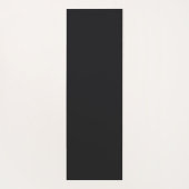 Zwart-wit minimalistische fotografie yogamat (Achterkant)