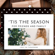 Zwart-wit minimalistische moderne fotokerst