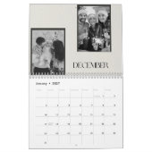 Zwart-wit Modern 2 foto 2024 Kalender (Jan 2027)