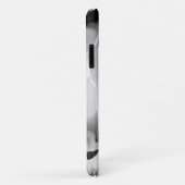 Zwart-wit, modern Abstract Case-Mate iPhone Case (Achterkant/rechts)