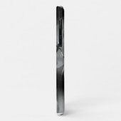 Zwart-wit, modern Abstract Case-Mate iPhone Case (Achterkant/links)