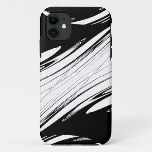 Zwart-wit modern Case-Mate iPhone case