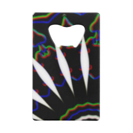 zwart-wit-MODERN Creditkaart Flessenopener