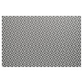 Zwart-wit modern driehoekspatroon stof (Fat Quarter)