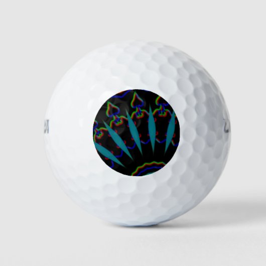 zwart-wit-MODERN Golfballen (Voorkant)