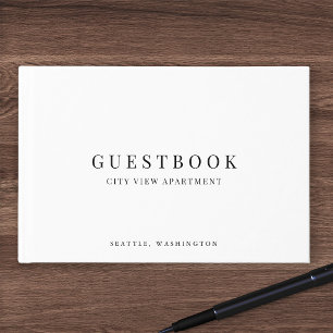 Zwart & Wit Modern Klassiek Vakantiehuis Verhuur Gastenboek