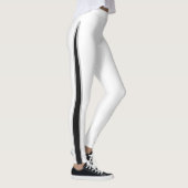 Zwart-wit modern leggings (Rechts)