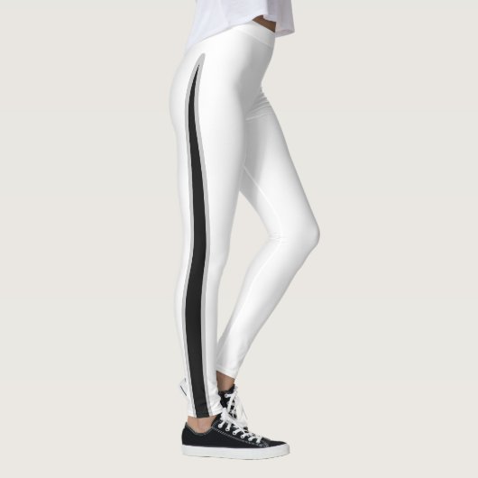 Zwart-wit modern leggings (Rechts)