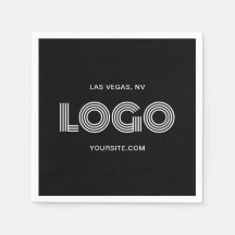 Zwart-wit modern logo