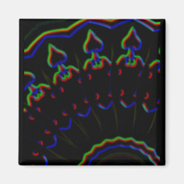 zwart-wit-MODERN Magneet