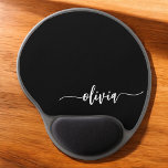 Zwart Wit Modern Minimalistisch Elegant Monogram Gel Muismat<br><div class="desc">Introductie van ons Black and White Minimalist Modern Monogram-Collectie: omarm eenvoud en verfijning met onze minimalistische design, samengesteld om uw stijl moeiteloos te verbeteren. Dit collectie is gemaakt met een scherp oog voor moderne esthetiek en heeft strakke zwart-witte design die worden geaccentueerd door gepersonaliseerde monogrammen. Van chique briefpapier tot veelzijdige...</div>