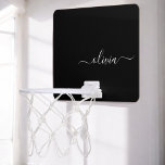 Zwart Wit Modern Minimalistisch Elegant Monogram Mini Basketbalbord<br><div class="desc">Introductie van ons Black and White Minimalist Modern Monogram-Collectie: omarm eenvoud en verfijning met onze minimalistische design, samengesteld om uw stijl moeiteloos te verbeteren. Dit collectie is gemaakt met een scherp oog voor moderne esthetiek en heeft strakke zwart-witte design die worden geaccentueerd door gepersonaliseerde monogrammen. Van chique briefpapier tot veelzijdige...</div>