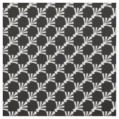 Zwart-wit modern model deco-patroon stof (Swatch)