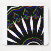 zwart-wit-MODERN Muismat (Voorkant)