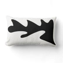 Zwart-wit Modern Organisch Abstract golvend