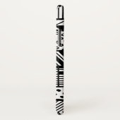 Zwart-wit - modern patroon Case-Mate iPhone case (Achterkant / rechts)