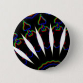 zwart-wit-MODERN Ronde Button 5,7 Cm (Voorkant)