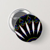 zwart-wit-MODERN Ronde Button 5,7 Cm (Voorkant /achterkant)